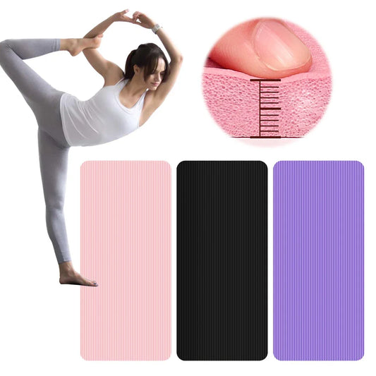 Solid Color Exercise & Fitness Mat for Home Gym Workouts