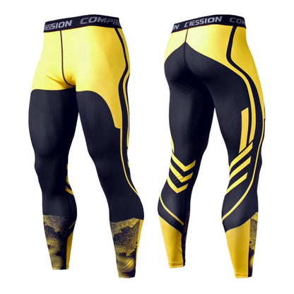 Quick-Dry Sports Tights for Gym, Workout & Jogging