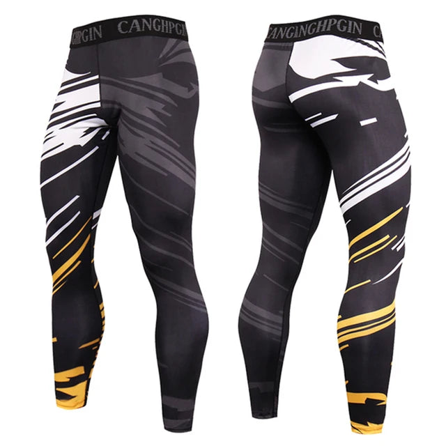 Quick-Dry Sports Tights for Gym, Workout & Jogging