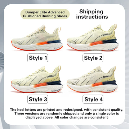 New Cushioning Running Shoes For Men Suitable Heavy Runners Lace Up