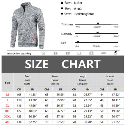 Half Zipper Solid Color Turtleneck Hoodie