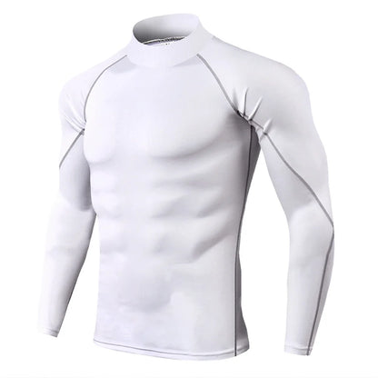 Quick Dry Compression Long Sleeve Gym Shirt