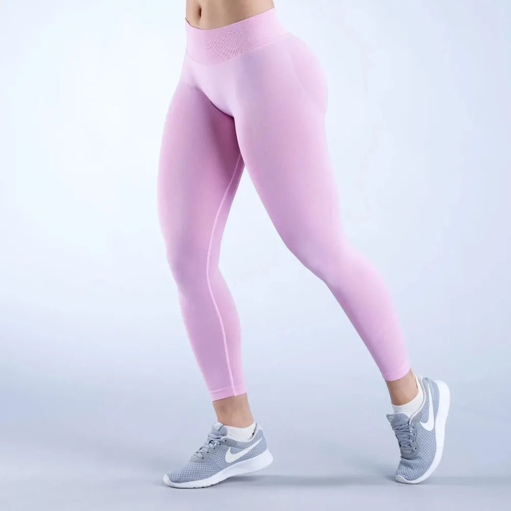 Summer Women Three Waist Gym Yoga Pants - Tight Fitting Sports Leggings Yoga Exercise Pants