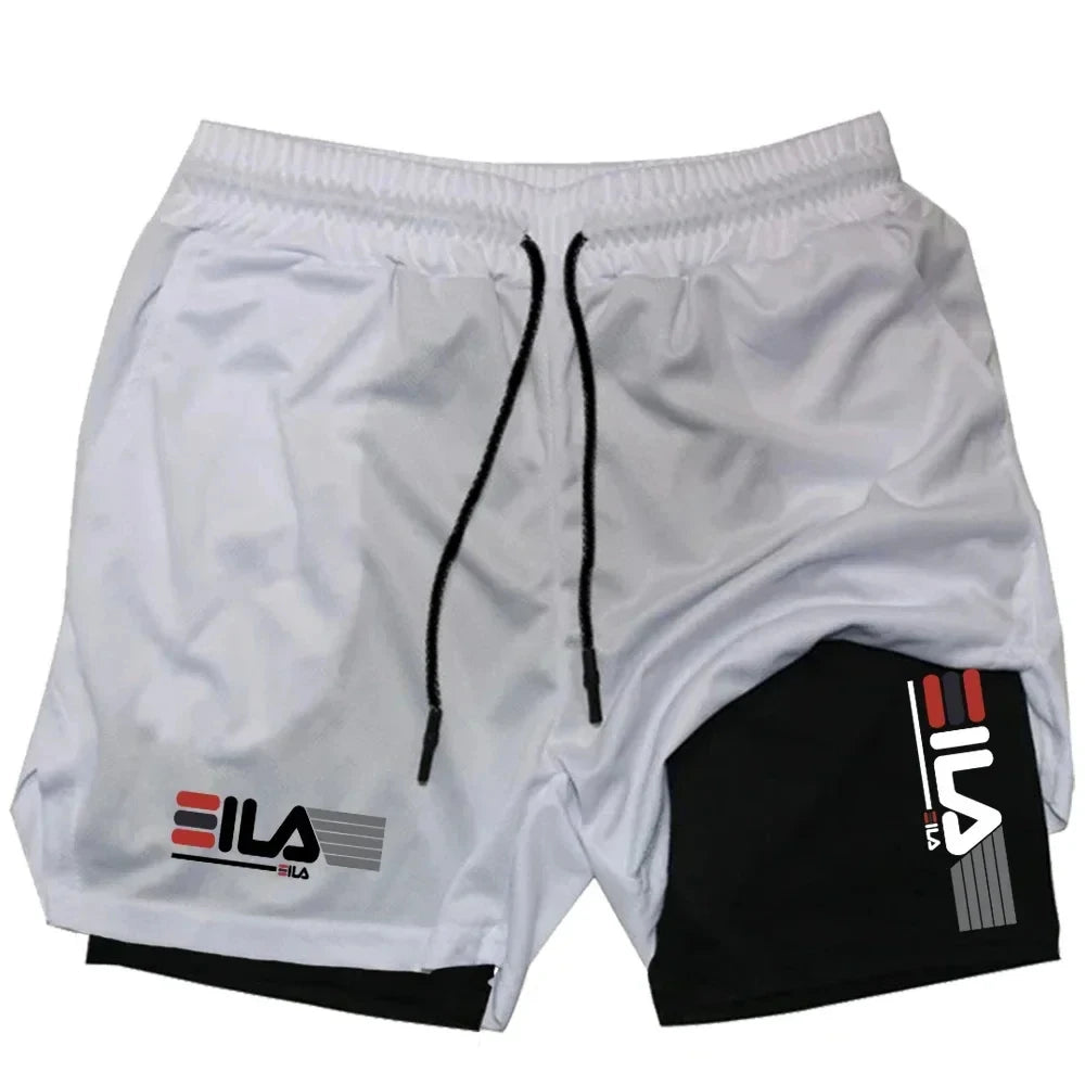 Double-Layer Running Shorts
