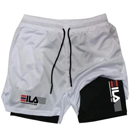 Double-Layer Running Shorts