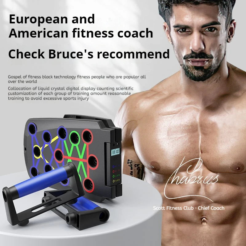 Portable & Foldable Push-Up Board