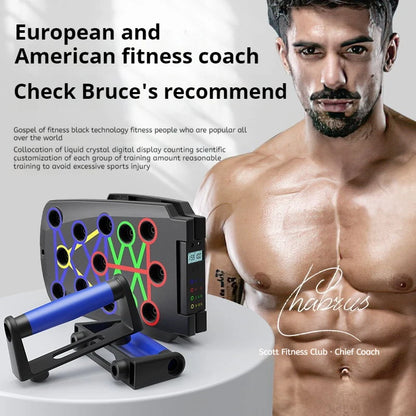 Portable & Foldable Push-Up Board