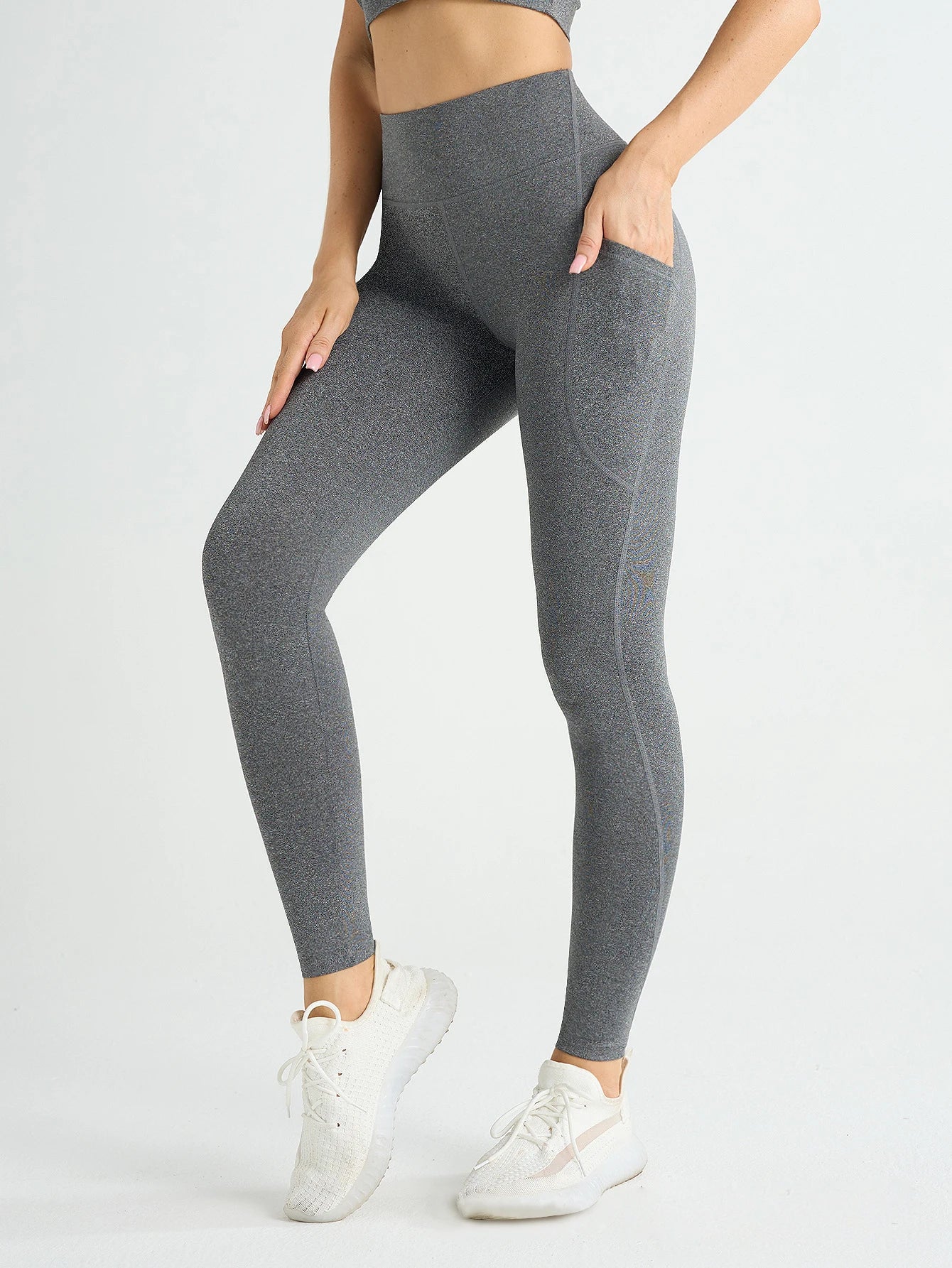 Yoga Pants with Pockets | Push-Up Running Sports Tights