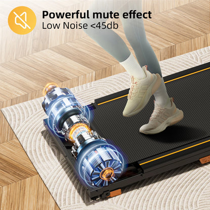 Compact Under Desk Treadmill - 330lbs Weight Capacity