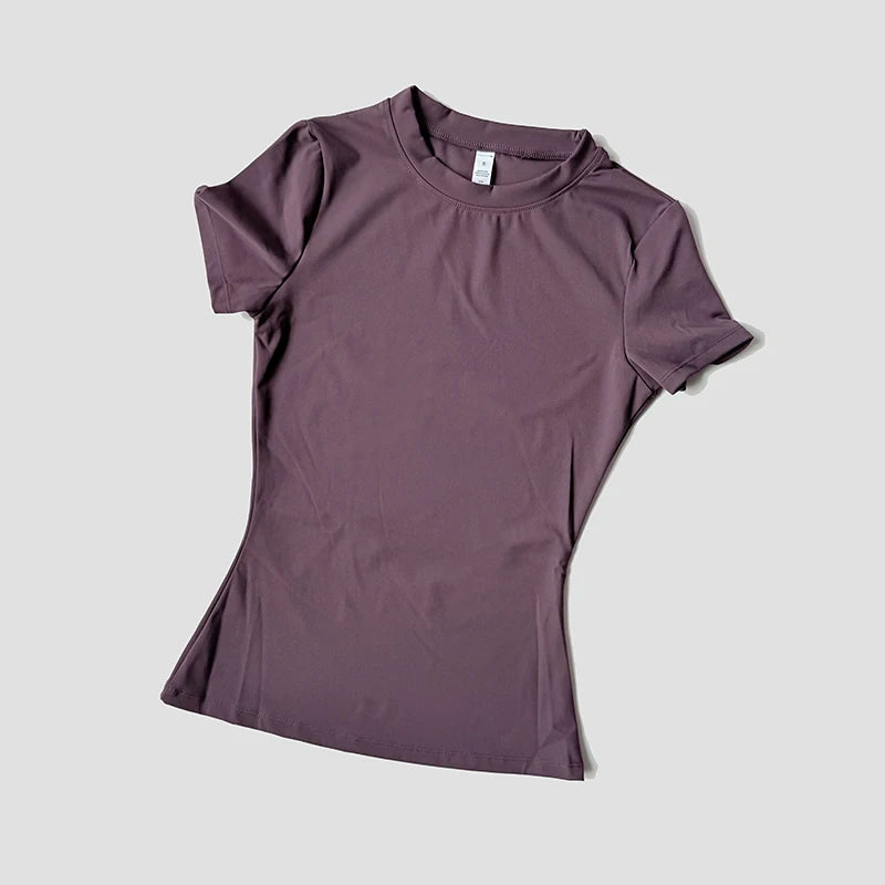 Casual Dry-Fit Workout T-Shirt for Women