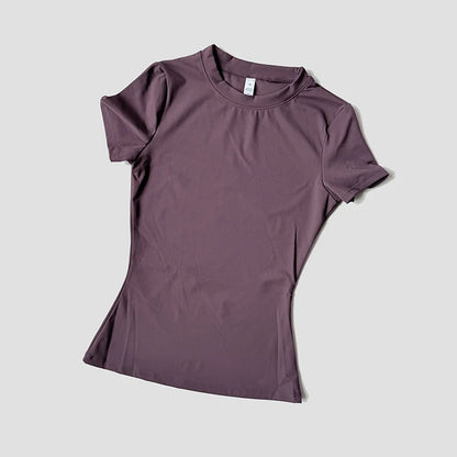 Casual Dry-Fit Workout T-Shirt for Women