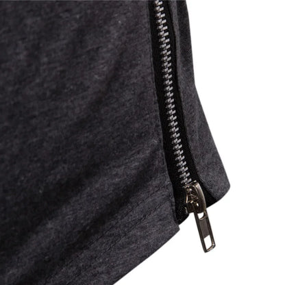Gym Thin Short Sleeve Hoodie with Mask