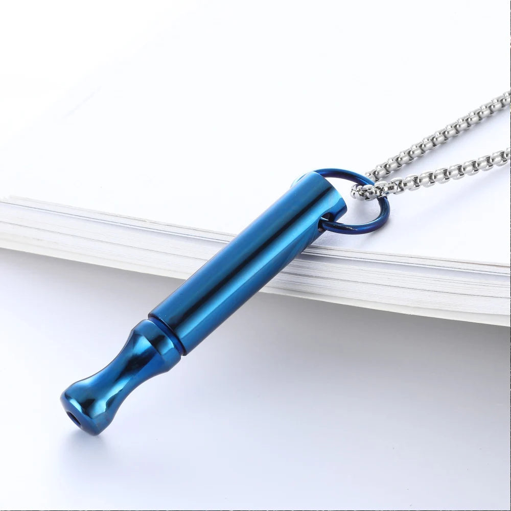 Stainless Steel Breathing Necklace