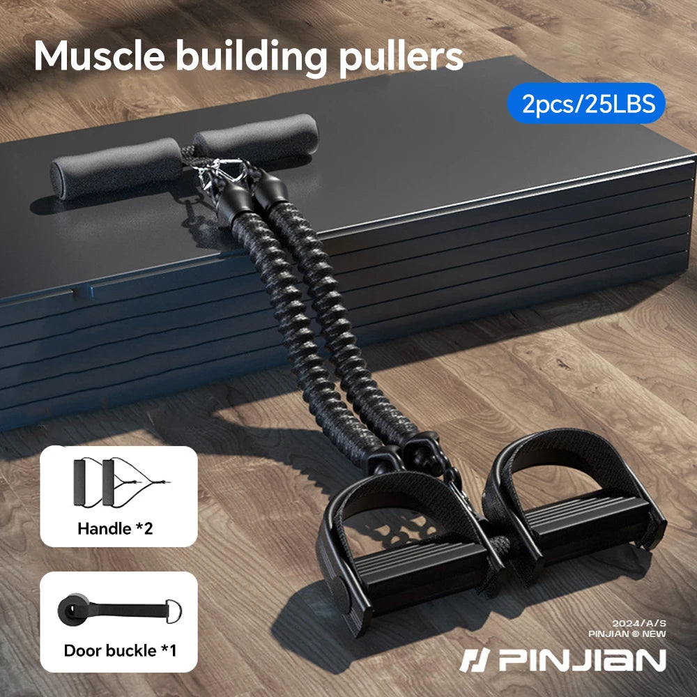Pedal Resistance Band Puller – Multi-Functional Home Exercise Equipment