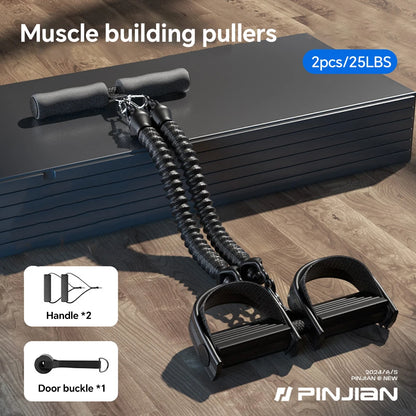 Pedal Resistance Band Puller – Multi-Functional Home Exercise Equipment