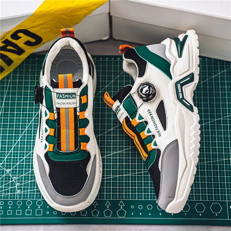 Men’s Rotating Buckle Soft Sole Sneaker