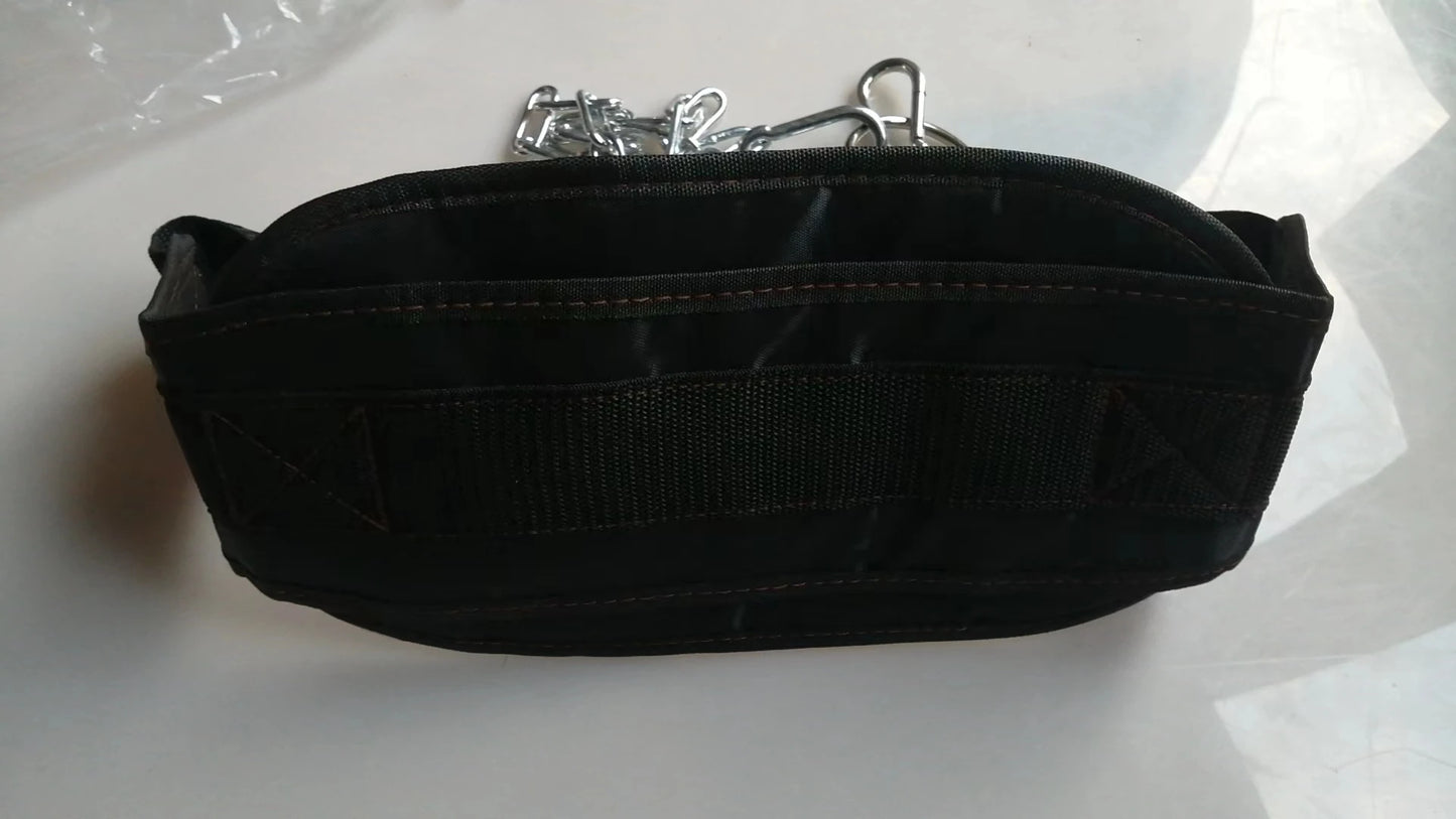 Thicker Metal Chain Weight Lifting Dip Belt Pull-Up