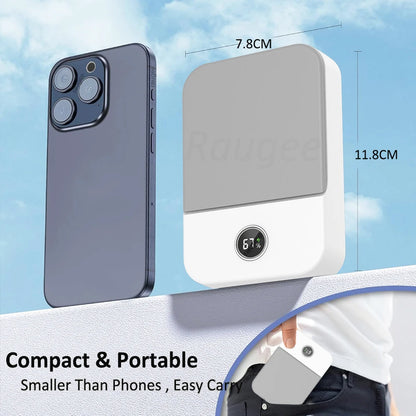 Mini USB Rechargeable Waist & Neck Fan