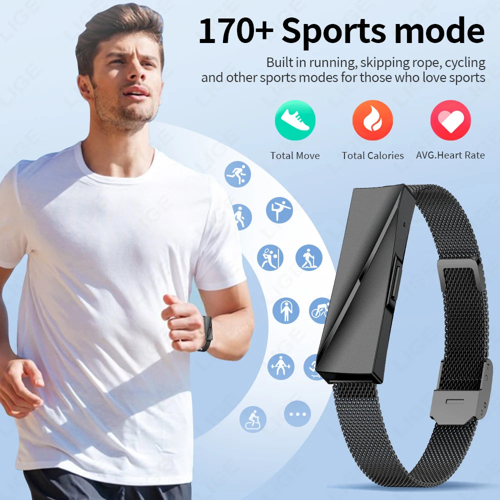 Couple’s Smart Gym Bracelet – Fitness & Health Tracker