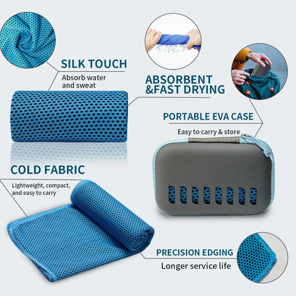 Cooling Towels with EVA case