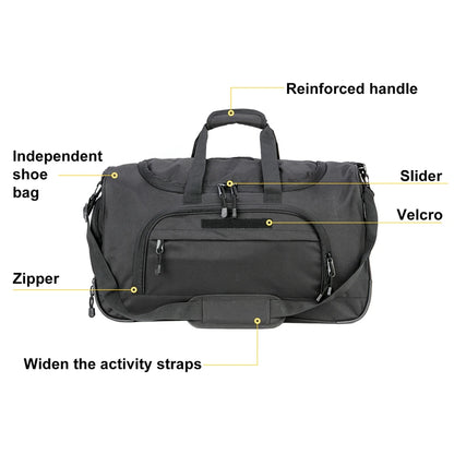 Waterproof Tactical Gym Bag for Men