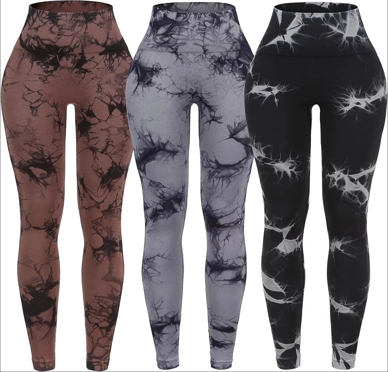 Women's Seamless High-Waist Yoga Leggings