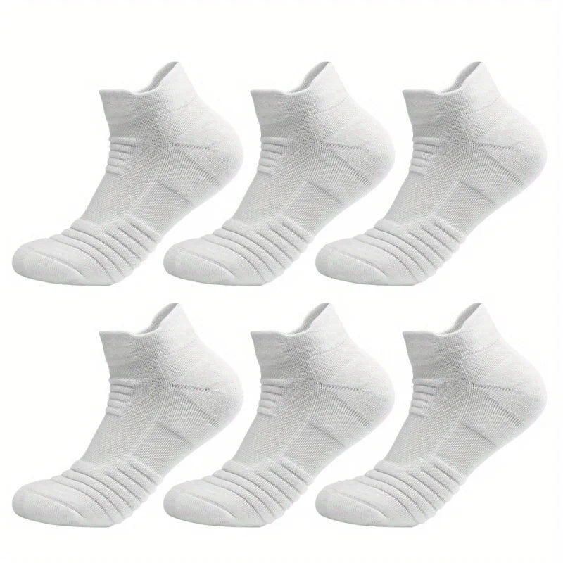 Unisex Sports Short Tube Socks – 6/3/1 Pairs
