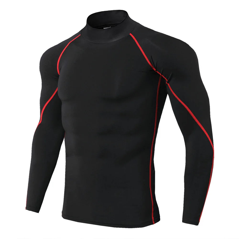 Quick Dry Compression Long Sleeve Gym Shirt