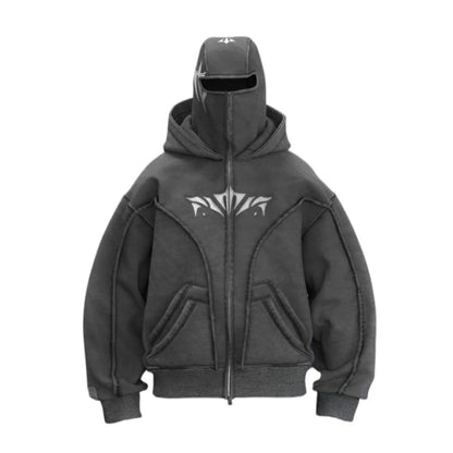 Ninja Harajuku Zip Up Hoodie