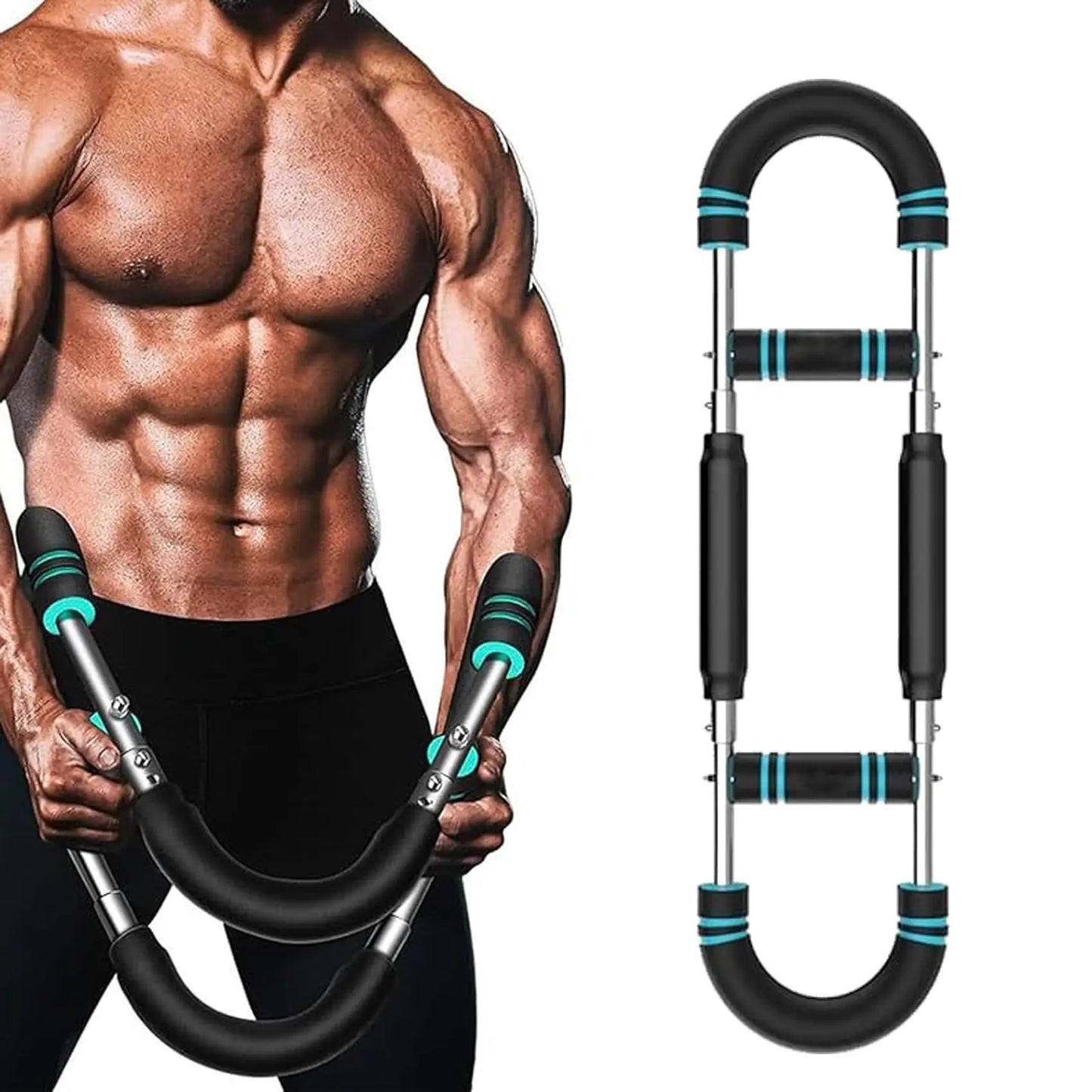 Adjustable Arm Trainer With Resistance Bands - Detachable