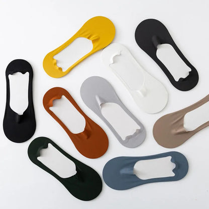 Men’s No-Show Socks – Ultra-Thin Ice Silk Cotton Socks