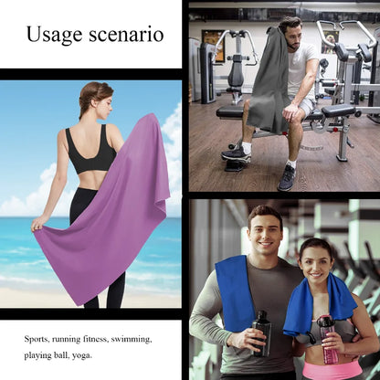 Microfiber Travel Towel Set – 3-in-1 Quick Dry Gym-Towels