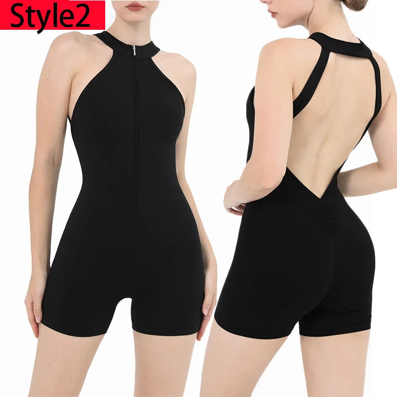 Scrunch Fitness Jumpsuit for Women