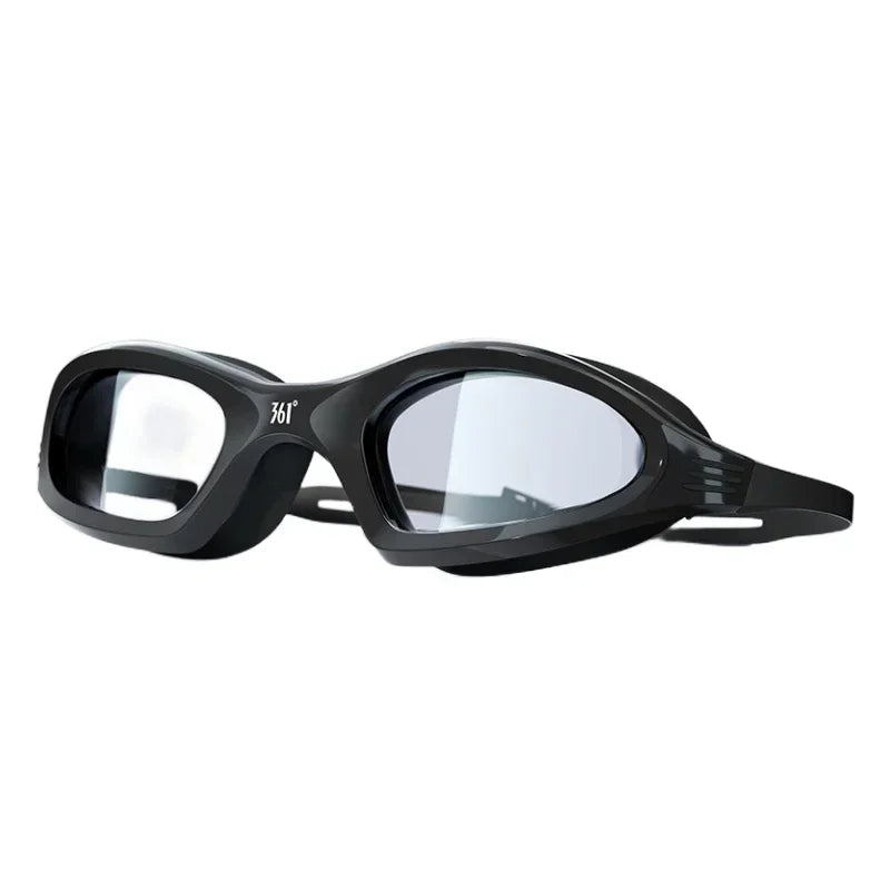 Professional Swimming Goggles & Silicone Cap