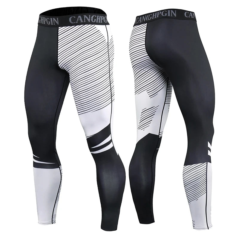 Quick-Dry Sports Tights for Gym, Workout & Jogging