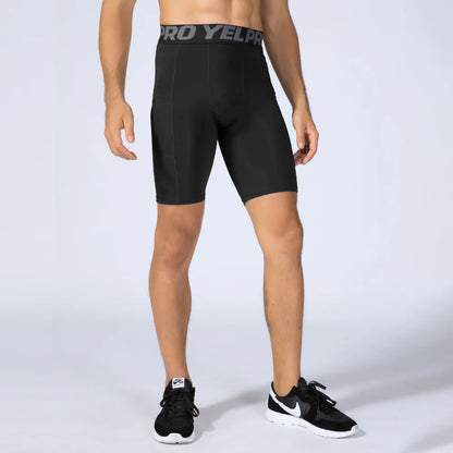 Quick-Dry Gym Workout Shorts with Pocket