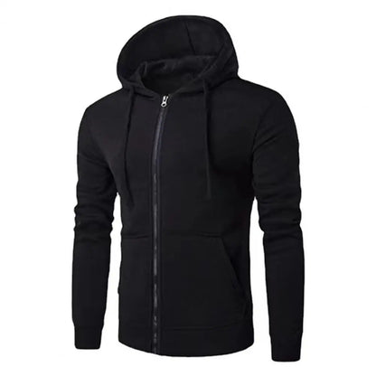 Men’s Slim Fit Zipper Hoodie Jacket