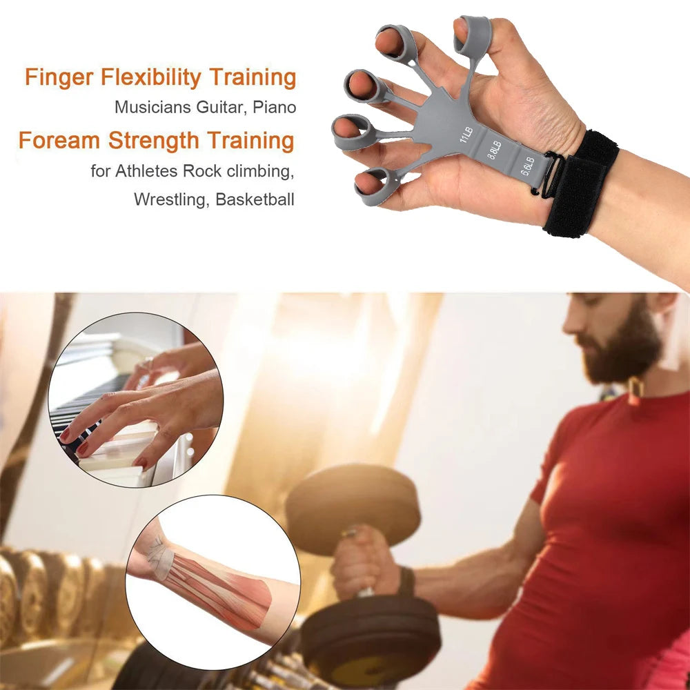 Hand & Wrist Therapy Grip Strength Trainer for Rehabilitation and Recovery