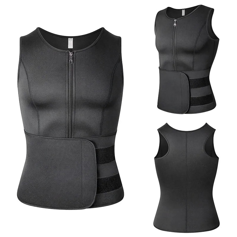 Sauna Sweat Compression Shapewear for Slimming & Workout Support - Vensslim