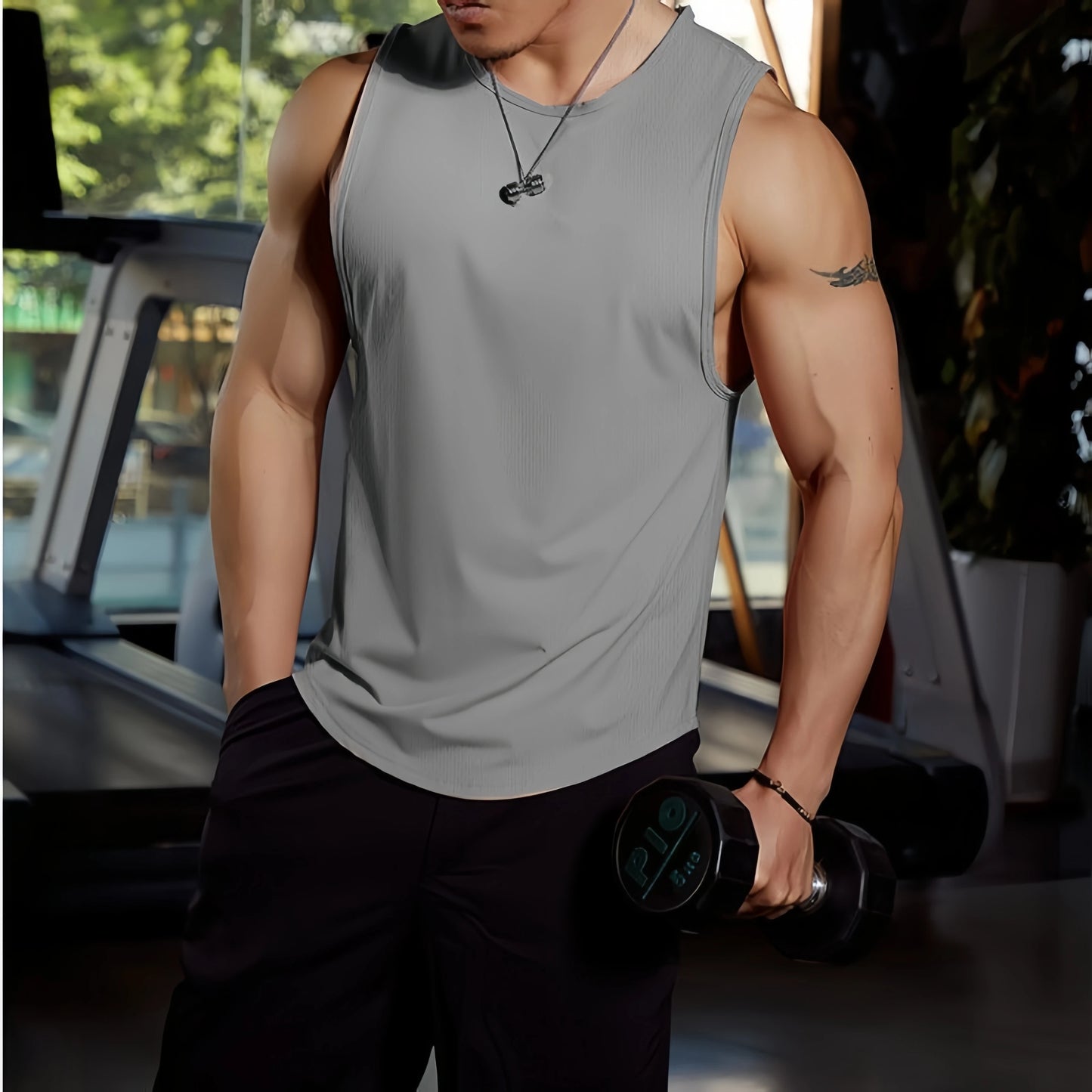Men’s Summer Quick-Dry Sleeveless Tank