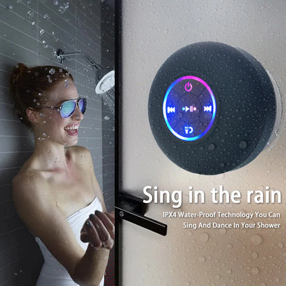 Portable Bluetooth Speaker with LED