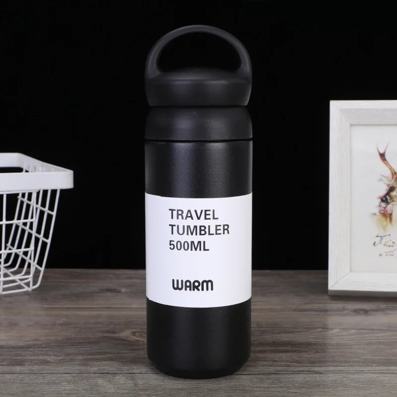 Double-Wall Stainless Steel Tumbler