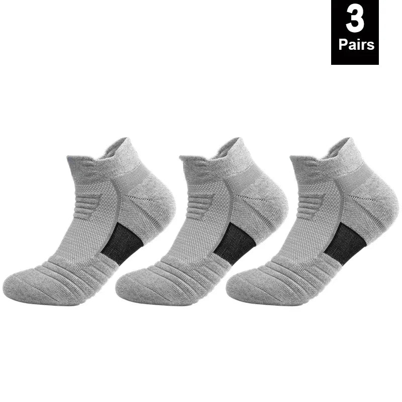 Unisex Sports Short Tube Socks – 6/3/1 Pairs