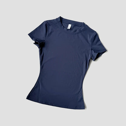 Casual Dry-Fit Workout T-Shirt for Women