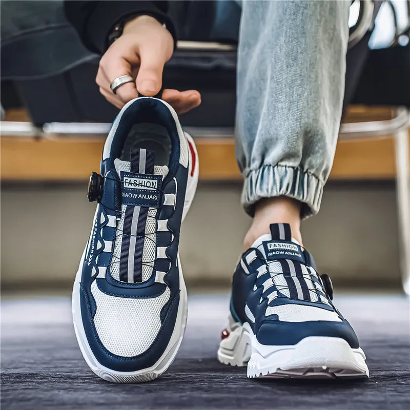 Men’s Rotating Buckle Soft Sole Sneaker