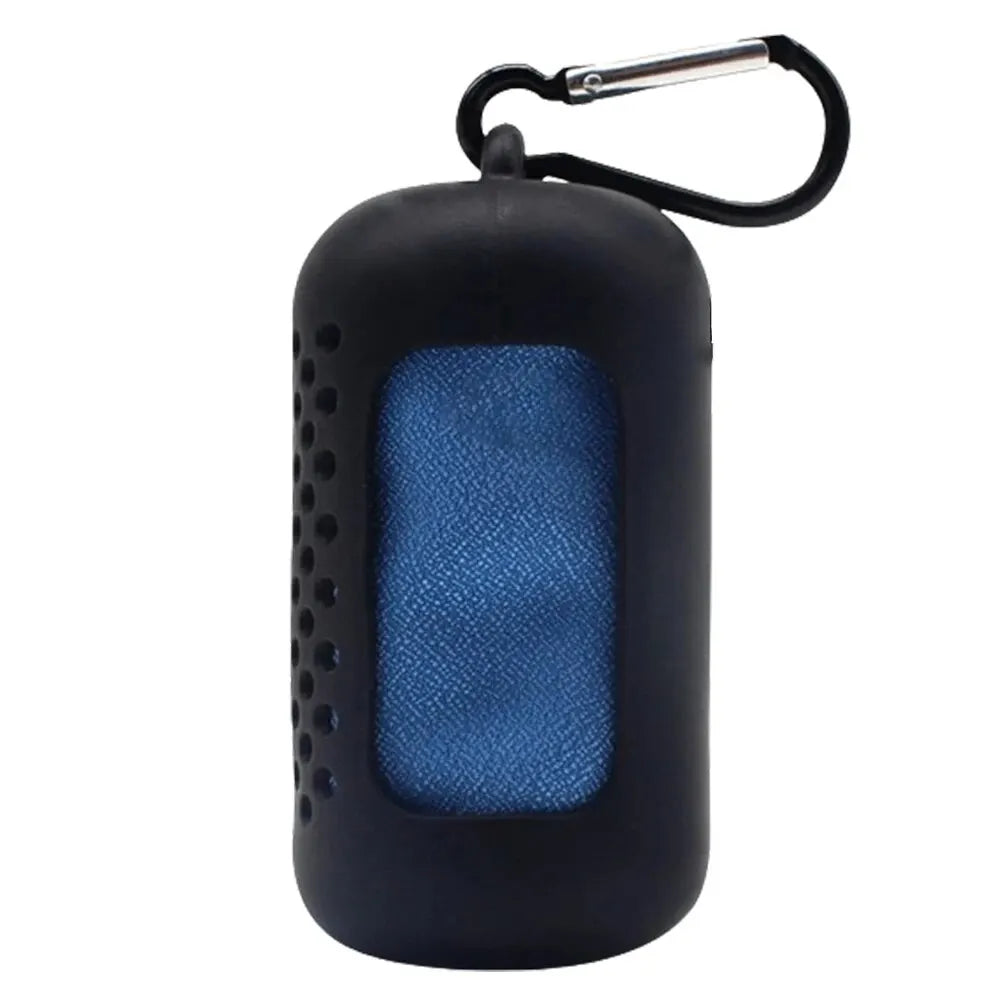 Cooling Towel with Silicone Case for Fitness