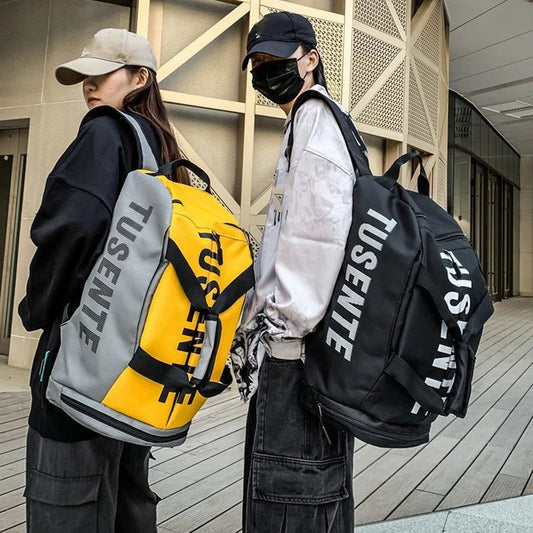 Multi-Functional Travel Backpack with Shoe Compartment
