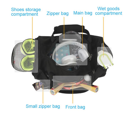 Large Sports Gym Bag for Men – Waterproof