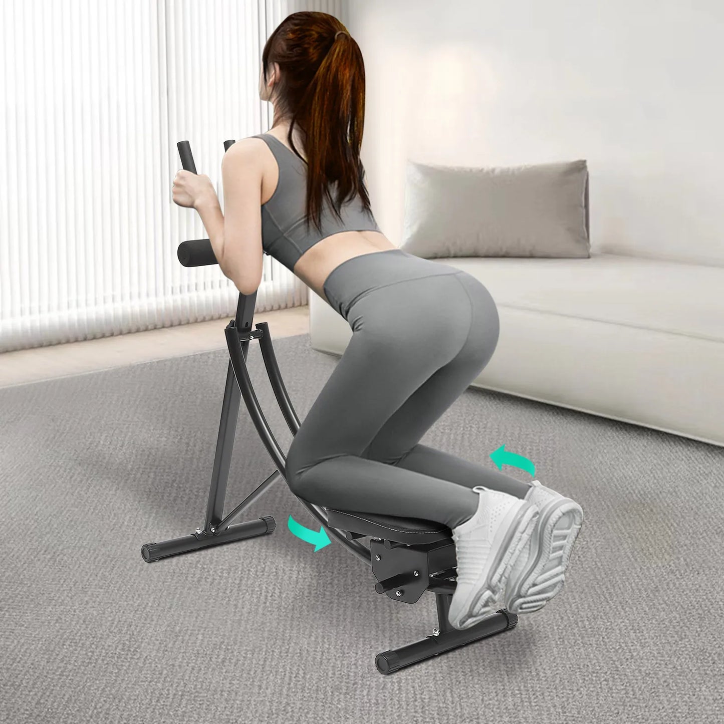 Coaster Ab Machine – Home Gym Abdominal Crunch