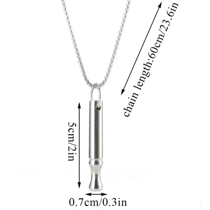 Stainless Steel Breathing Necklace